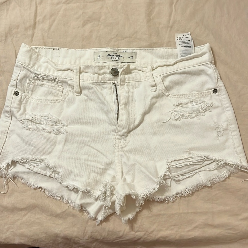 Abercrombie denim shorts